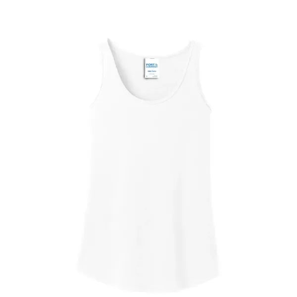 Port & Company Women's Core Cotton Tank Top.
