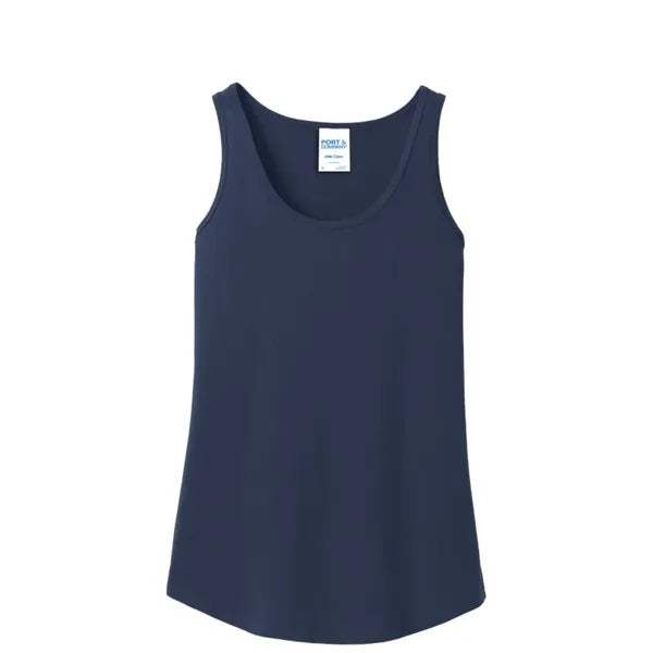 Port & Company Women's Core Cotton Tank Top.