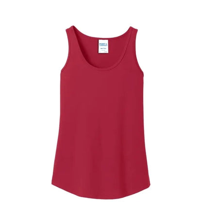 Port & Company Women's Core Cotton Tank Top.
