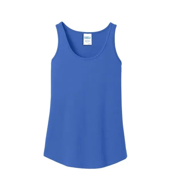 Port & Company Women's Core Cotton Tank Top.