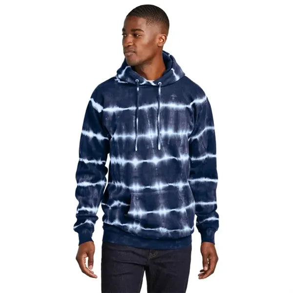 Port & Company Allover Stripe Tie-Dye Fleece