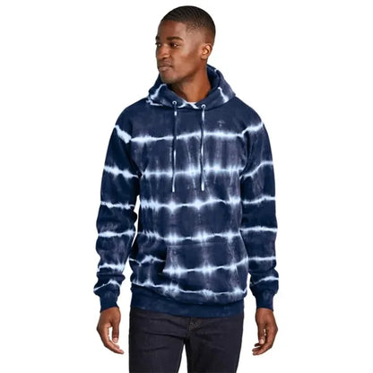 Port & Company Allover Stripe Tie-Dye Fleece