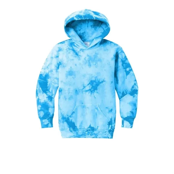 Port & Company Youth Crystal Tie-Dye Pullover Hoodie
