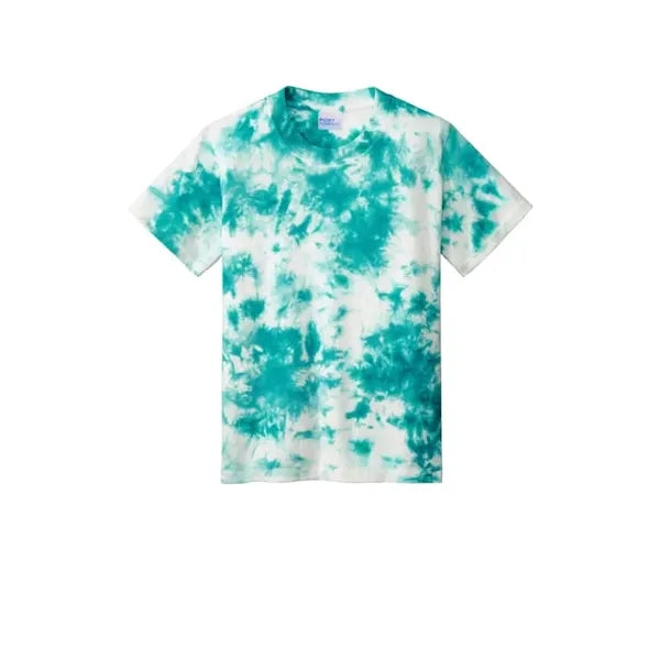 Port & Company Youth Crystal Tie-Dye Tee
