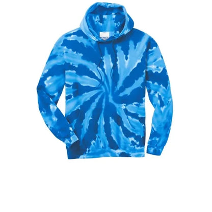Port & Company Tie-Dye Pullover Hooded Sweatshirt.
