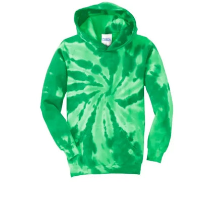 Port & Company Youth Tie-Dye Pullover Hooded Sweatshirt.