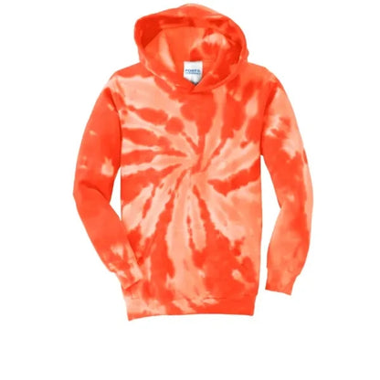 Port & Company Youth Tie-Dye Pullover Hooded Sweatshirt.