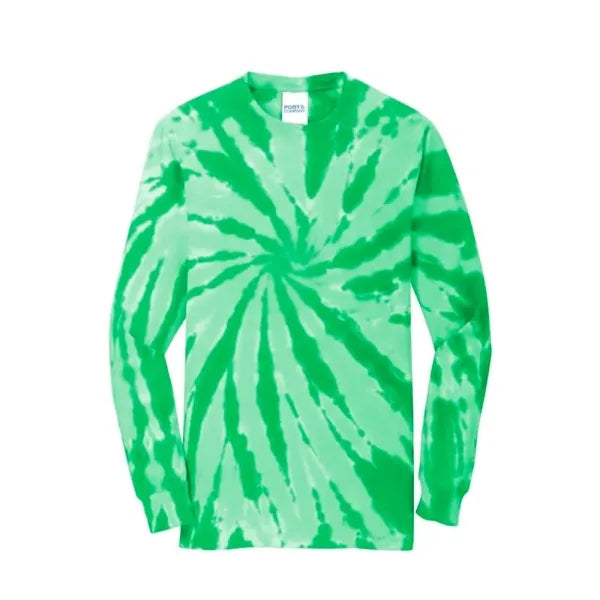 Port & Company Tie-Dye Long Sleeve Tee.