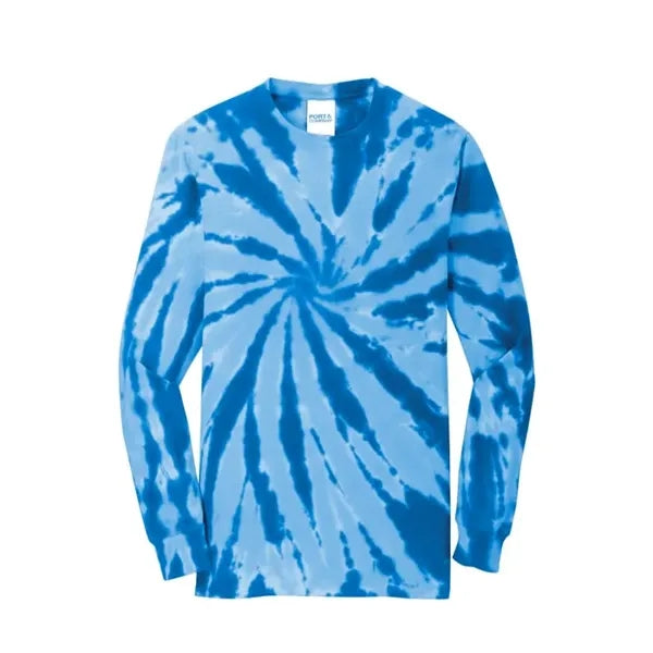 Port & Company Tie-Dye Long Sleeve Tee.