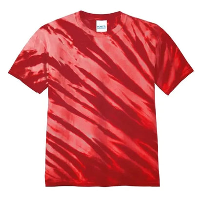 Port & Company - Tiger Stripe Tie-Dye Tee.