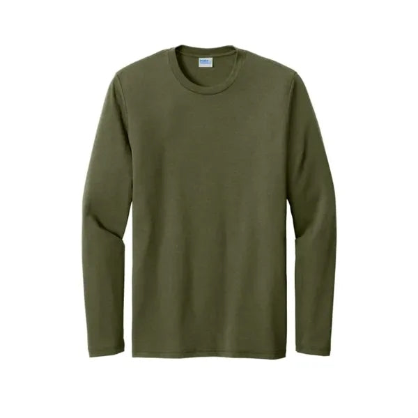 Port & Company Tri-Blend Long Sleeve Tee.