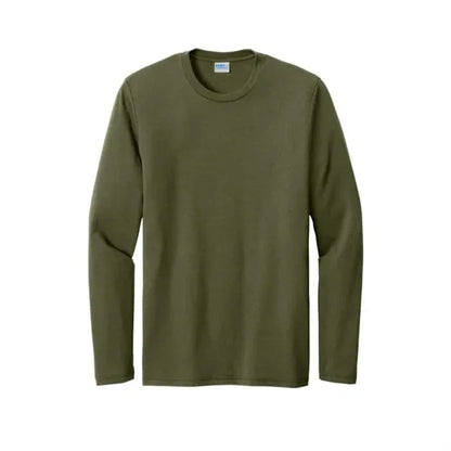 Port & Company Tri-Blend Long Sleeve Tee.