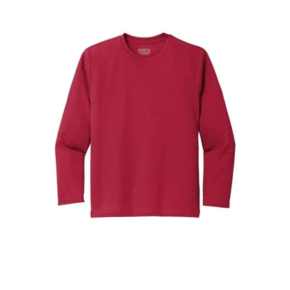 Port & Company Youth Long Sleeve Performance Tee