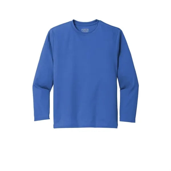 Port & Company Youth Long Sleeve Performance Tee