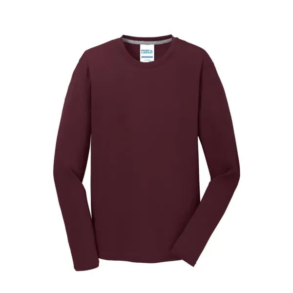Port & Company Long Sleeve Performance Blend Tee.