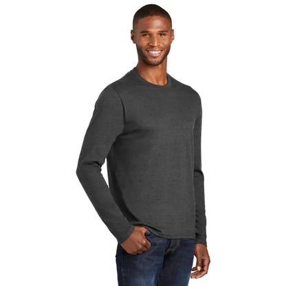Port & Company Long Sleeve Fan Favorite Blend Tee.