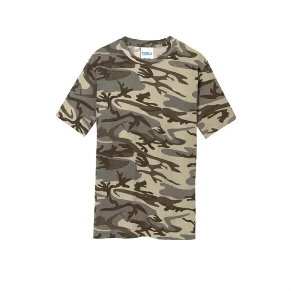 Port & Company Core Cotton Camo Tee.