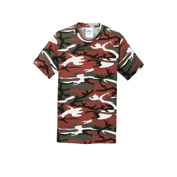 Port & Company Core Cotton Camo Tee.