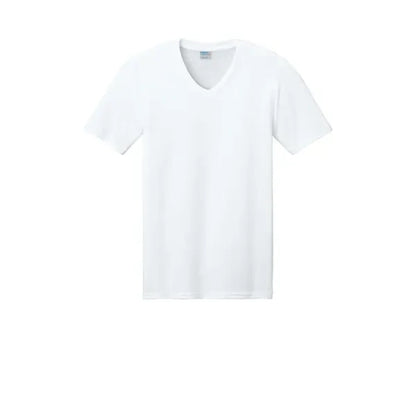 Port & Company Core Cotton V-Neck Tee.