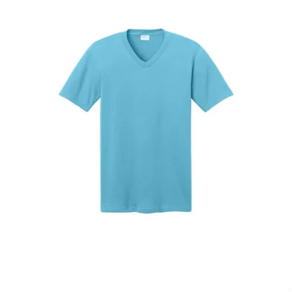 Port & Company Core Cotton V-Neck Tee.