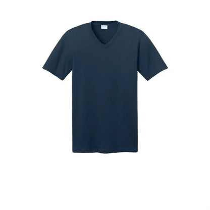 Port & Company Core Cotton V-Neck Tee.