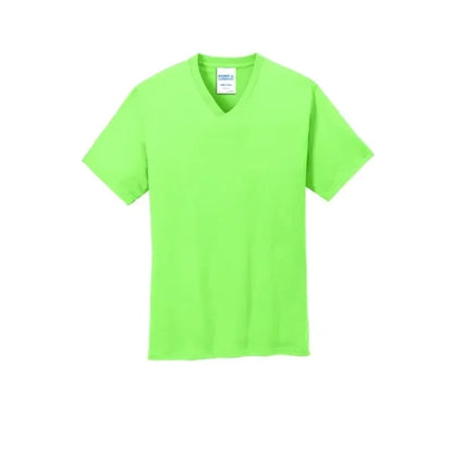 Port & Company Core Cotton V-Neck Tee.