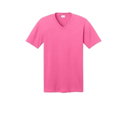 Port & Company Core Cotton V-Neck Tee.
