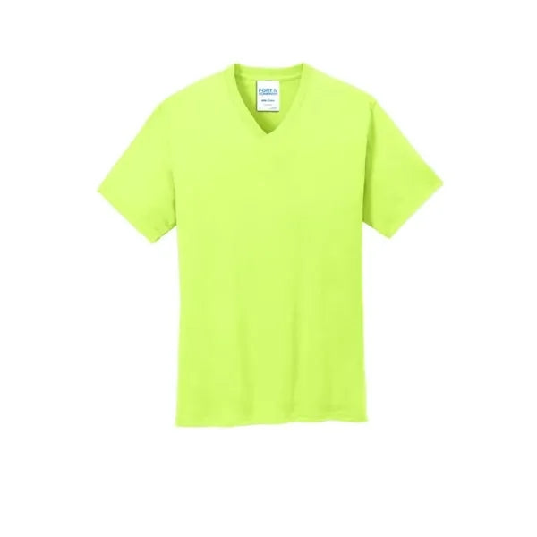 Port & Company Core Cotton V-Neck Tee.