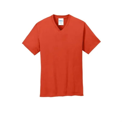 Port & Company Core Cotton V-Neck Tee.