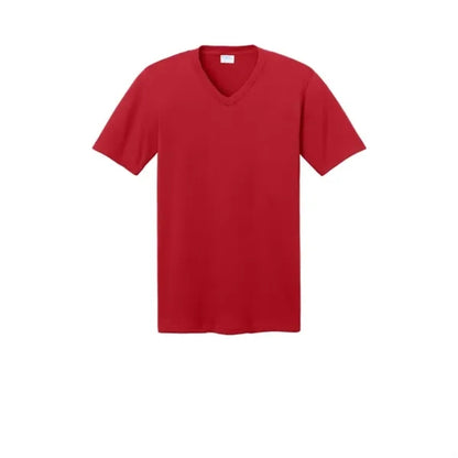 Port & Company Core Cotton V-Neck Tee.