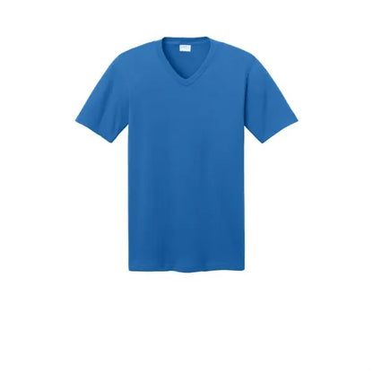 Port & Company Core Cotton V-Neck Tee.