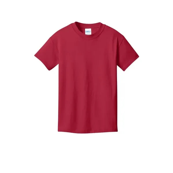 Port & Company Youth Core Cotton DTG Tee