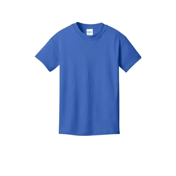 Port & Company Youth Core Cotton DTG Tee