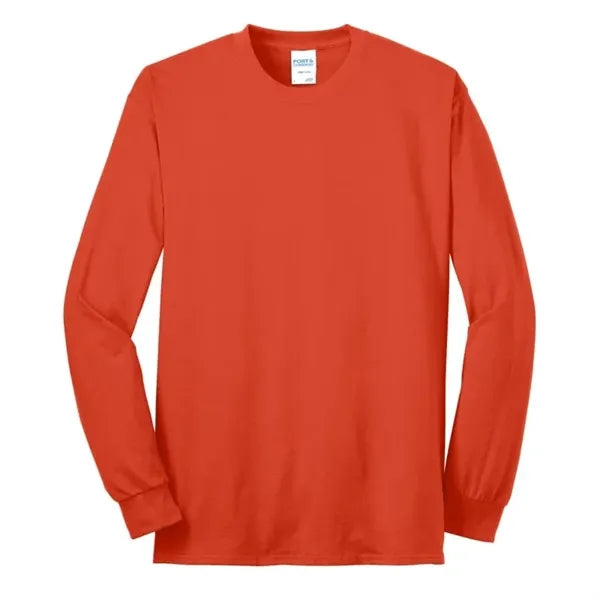 Port & Company Tall Long Sleeve Core Blend Tee.