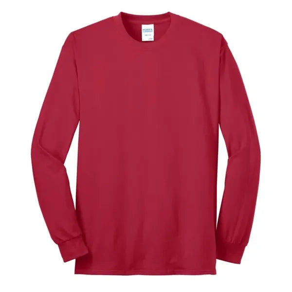 Port & Company Tall Long Sleeve Core Blend Tee.