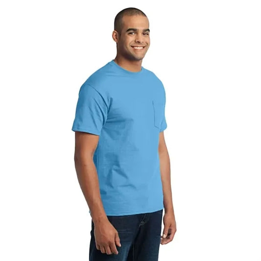 Port & Company - Core Blend Pocket Tee.