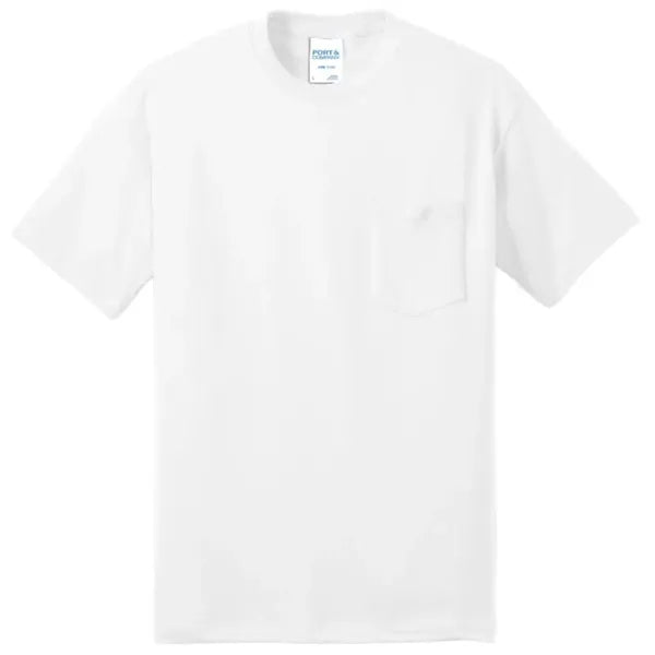 Port & Company - Core Blend Pocket Tee.