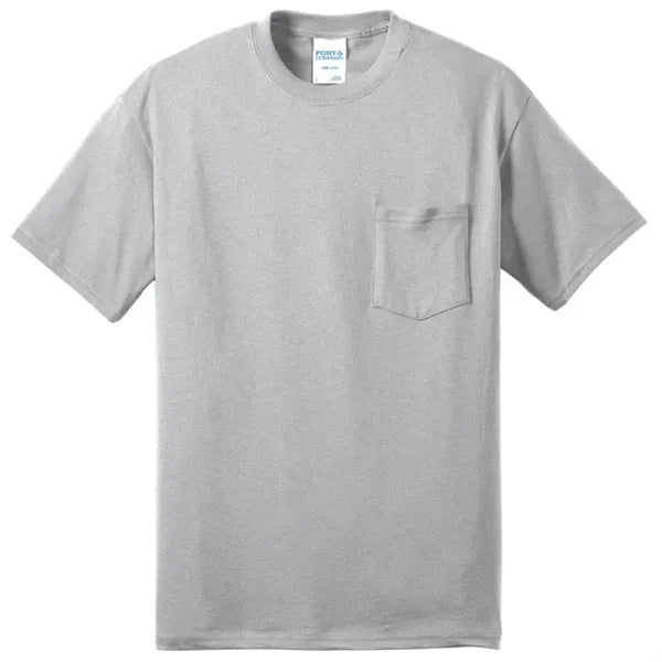 Port & Company - Core Blend Pocket Tee.