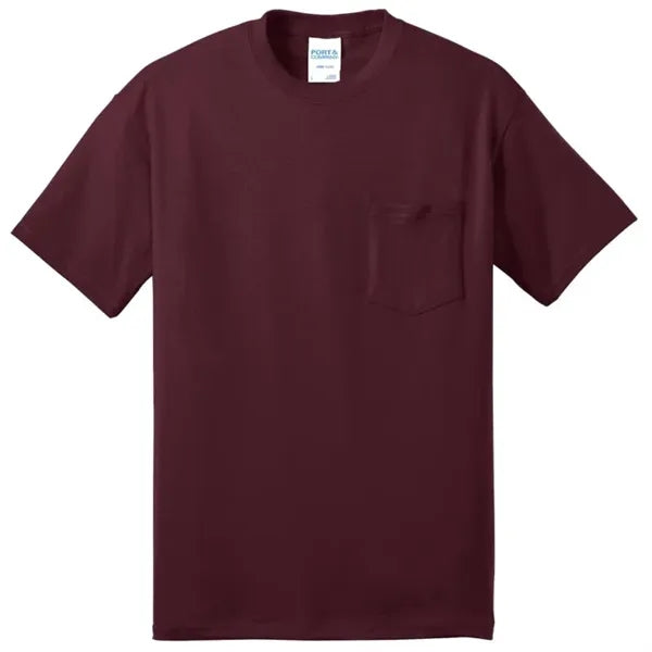 Port & Company - Core Blend Pocket Tee.