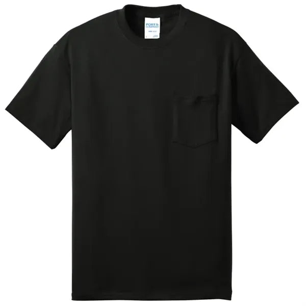 Port & Company - Core Blend Pocket Tee.
