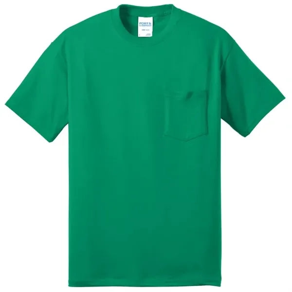 Port & Company - Core Blend Pocket Tee.