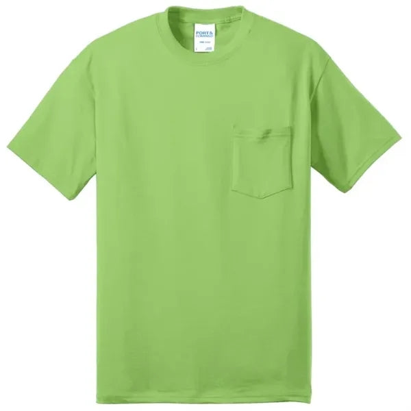 Port & Company - Core Blend Pocket Tee.