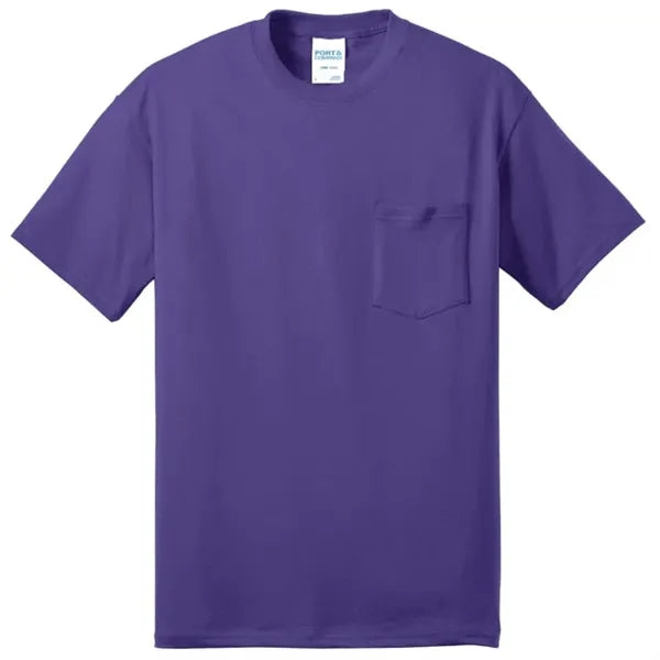 Port & Company - Core Blend Pocket Tee.