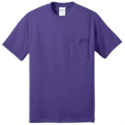 Port & Company - Core Blend Pocket Tee.