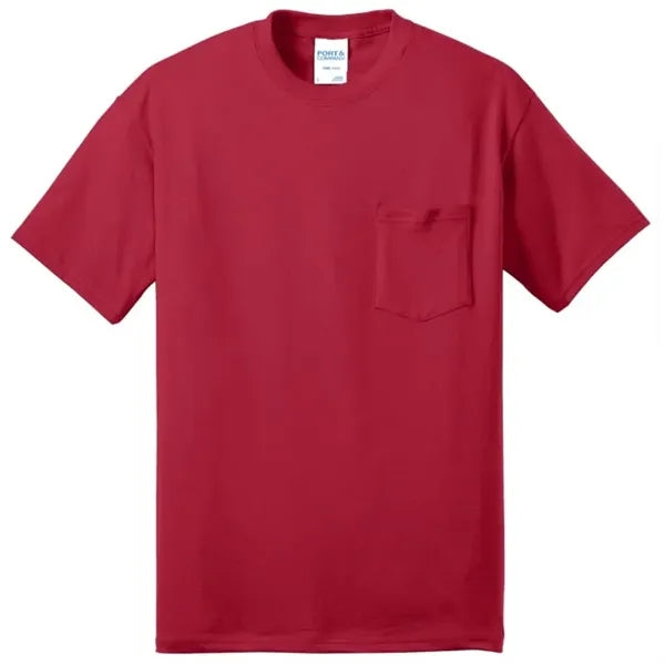 Port & Company - Core Blend Pocket Tee.
