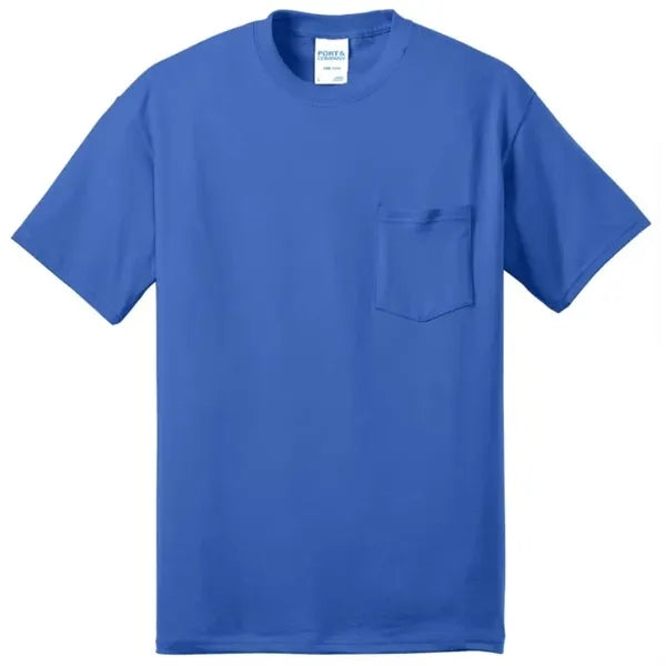 Port & Company - Core Blend Pocket Tee.