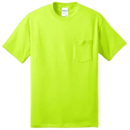 Port & Company Tall Core Blend Pocket Tee.