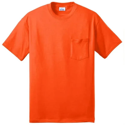 Port & Company Tall Core Blend Pocket Tee.
