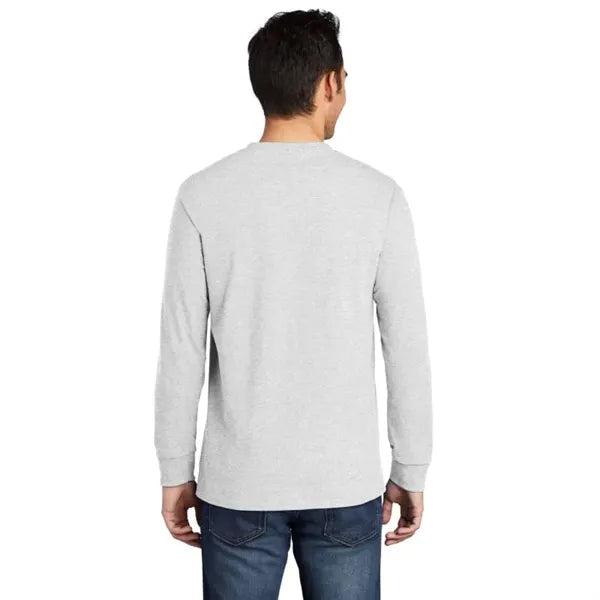 Port & Company Long Sleeve Essential Pocket Tee.