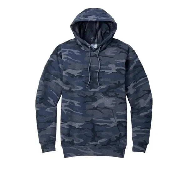 Port & Company Core Fleece Camo Pullover Hooded Sweatshirt.